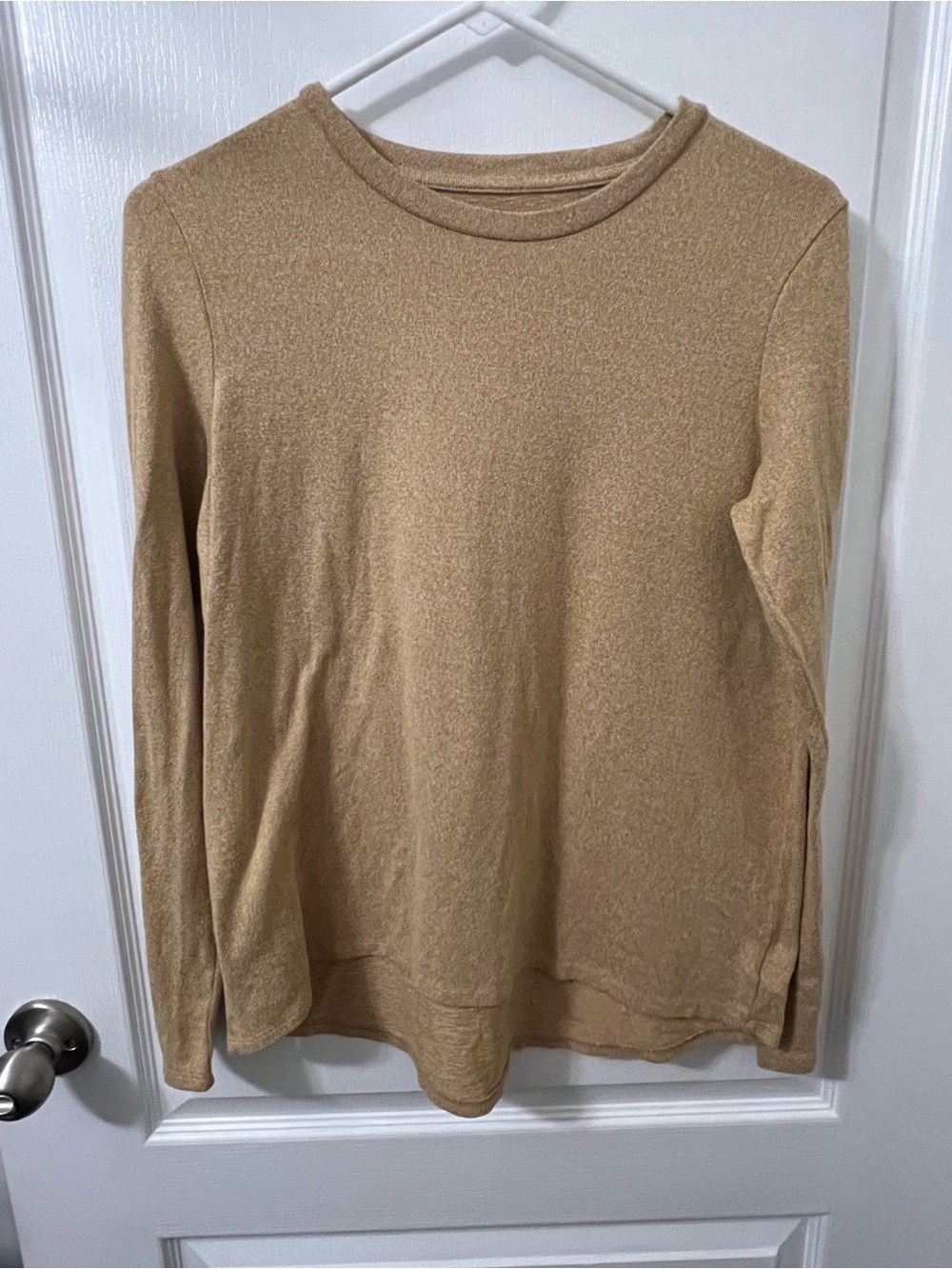 American Eagle Outfitters Women's Crewneck Top - Beige